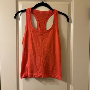 Orange Cropped Swiftly Tech Racerback 2.0